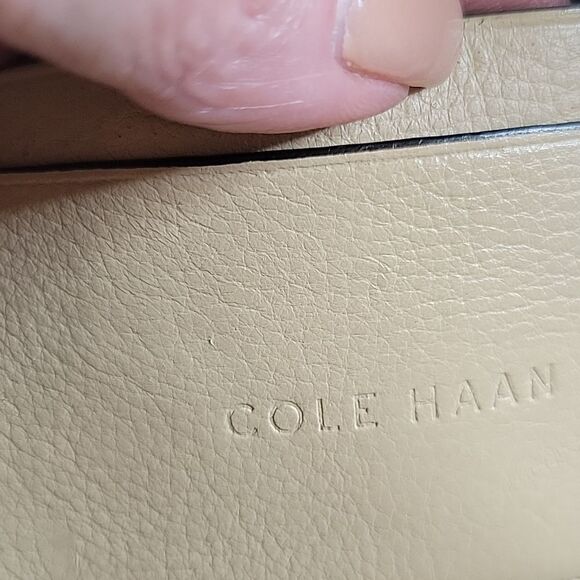 Cole Haan Fantine Tan Leather Bag - Picture 10 of 14